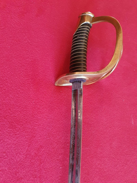 Original Preußischer Kavallerie Extra Säbel Mod. 1822 nach franz. Vorbild | Schöner Zustand – Bild 3