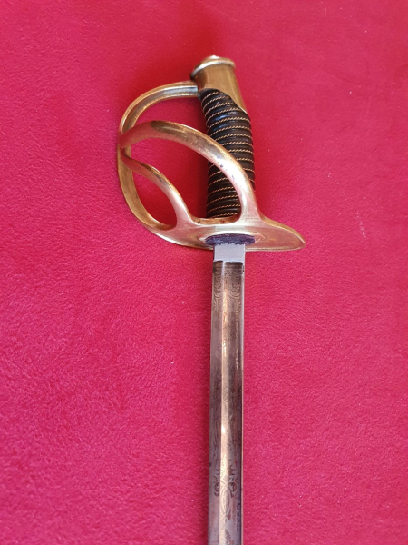 Original Preußischer Kavallerie Extra Säbel Mod. 1822 nach franz. Vorbild | Schöner Zustand – Bild 2