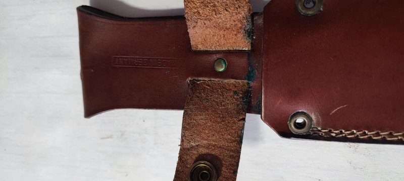 Carl Schlieper Survival Companion "Eye Brand"-Serie Vintage-Modell Messer Survivalmesser 1980er – Bild 5