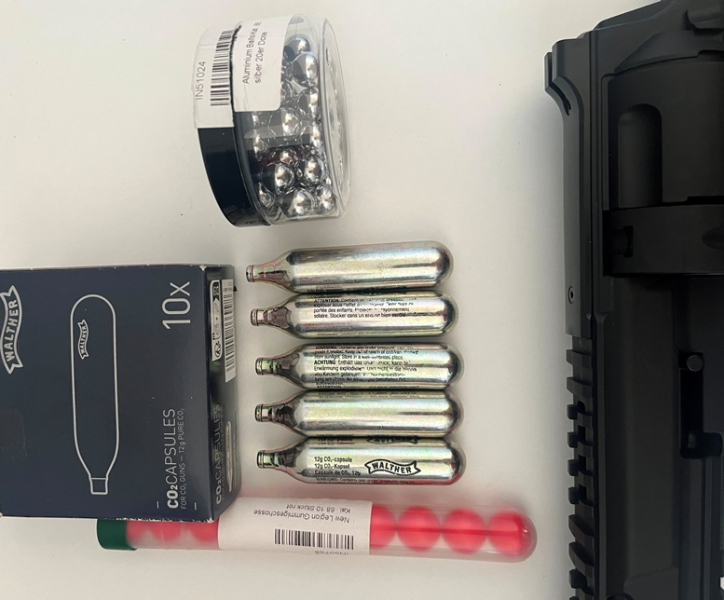Umarex T4E HDR68 Markierer cal.68 Revolver Home Defense inkl CO2 und Muniton – Bild 2