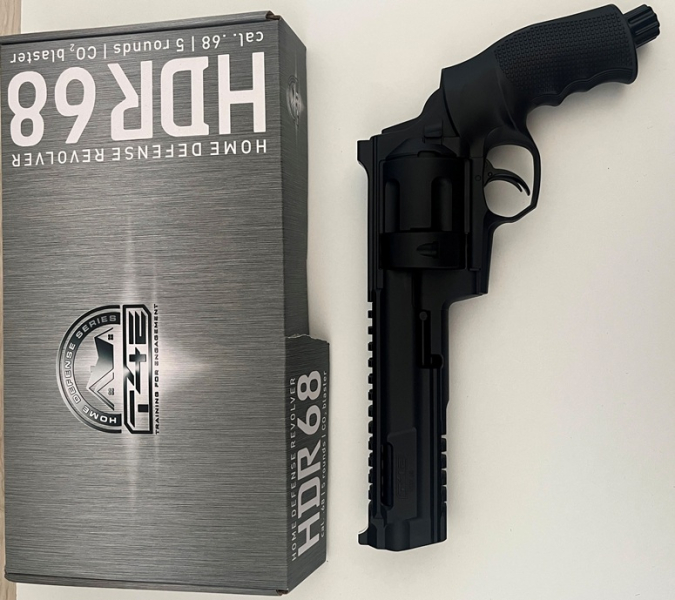 Umarex T4E HDR68 Markierer cal.68 Revolver Home Defense inkl CO2 und Muniton – Bild 5