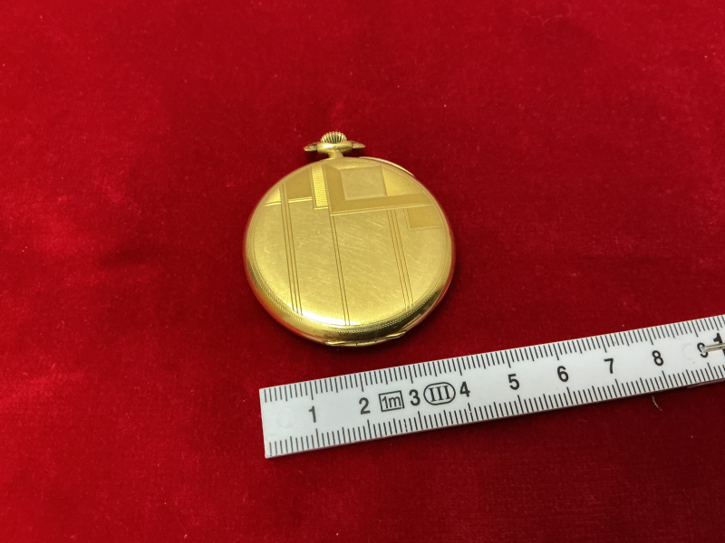 Taschenuhr 750er Gold Cortebert – Bild 2
