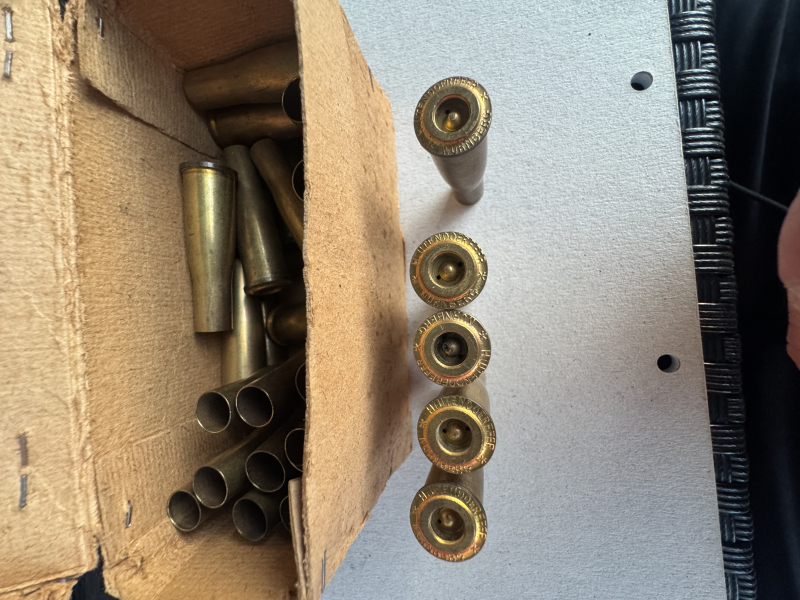 Seltene Patronenhülsen im Kaliber 9,3 x 47 R Mauser – Bild 2