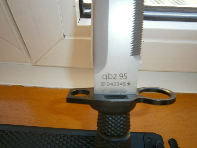 Original Bajonett NORINCO QBZ95 Chinesische Armee – stampa 5