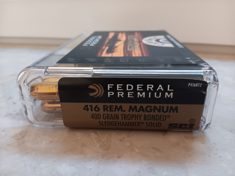 .416 Rem. Magn. 20 St. Federal Premium Solid – Bild 2