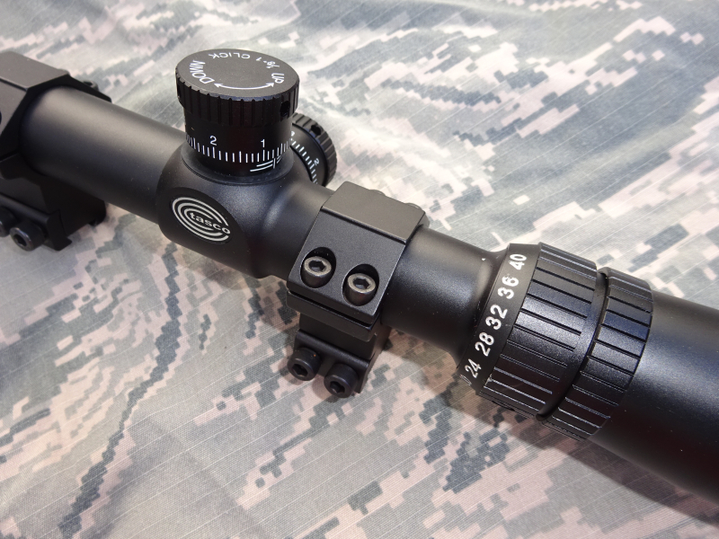 TASCO Zielfernrohr 10-40x50 Target wie neu – Bild 2