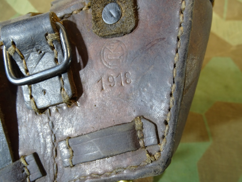 1x Steyr M 95 Patronentasche, 1. Weltkrieg, 1918 – Bild 3