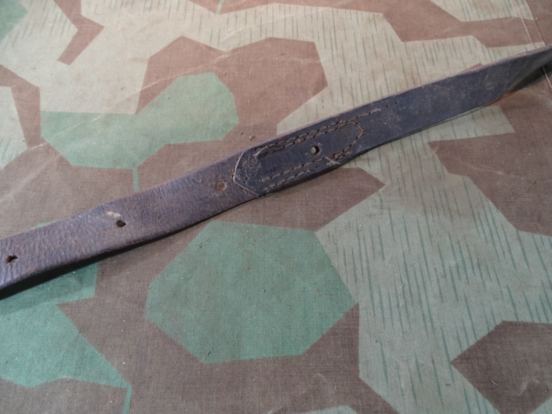 Seltener Steyr M 95 Gewehrriemen, 1. Weltkrieg, vereinfachte Ausführung v.1917, genietet – Bild 4