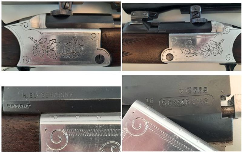 Bockbüchsflinte 5,6x50R 16/70 Blaser "Brigant" – bilde 2