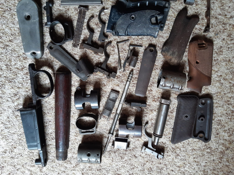 Konvolut diverse Ersatzteile 2. Weltk. – Bild 3