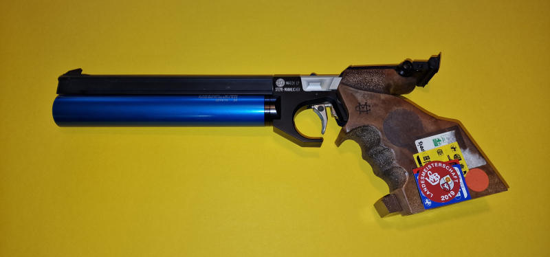 Steyr Match-Luftpistole - Pressluft Umbau – billede 2