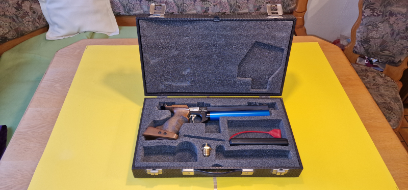 Steyr Match-Luftpistole - Pressluft Umbau – billede 4