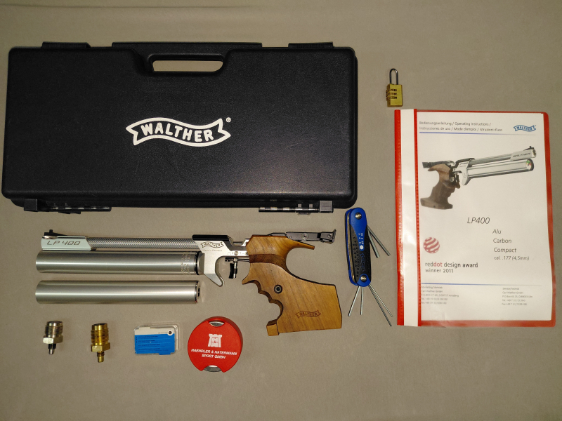 Walther LP400 Carbon – Match-Luftpistole im Top-Zustand – Bild 2