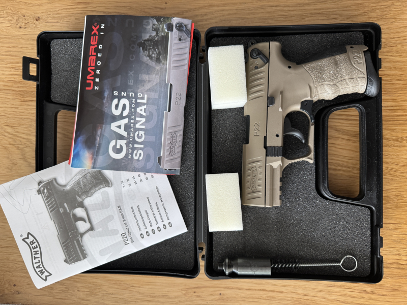 Walther P22Q FDE (Flat Dark Earth) – slika 2