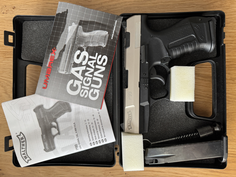 Walther P99 (Nickel), 9mm P.A.K. – Bild 2