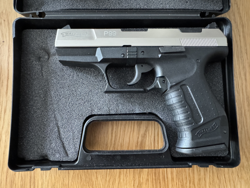 Walther P99 (Nickel), 9mm P.A.K. – Bild 4