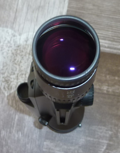 Zielfernrohr Zeiss Diarange 3-12x56 mit Schiene, Leuchtabsehen und Entfernungsmesser – Bild 4