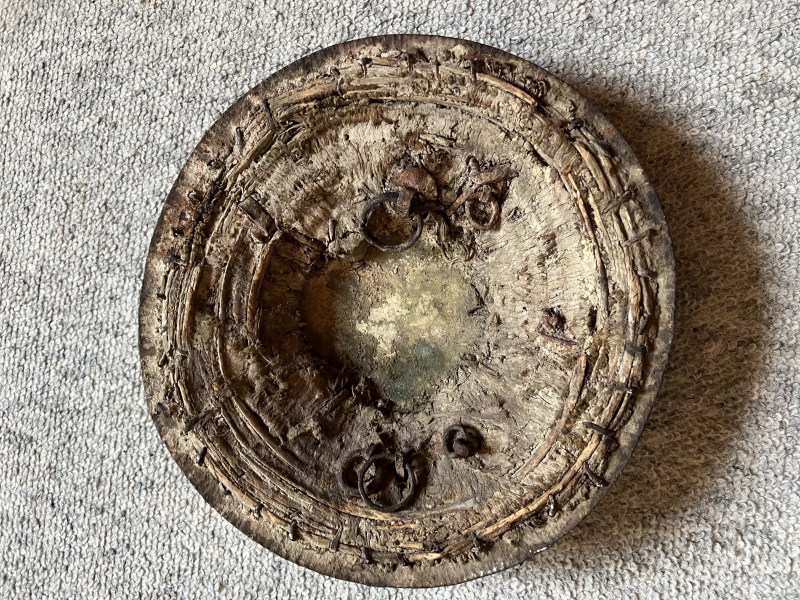 Orig. antiker Kalkan Buckler Schild 15./17. Jrhd. Türkisch – Bild 2