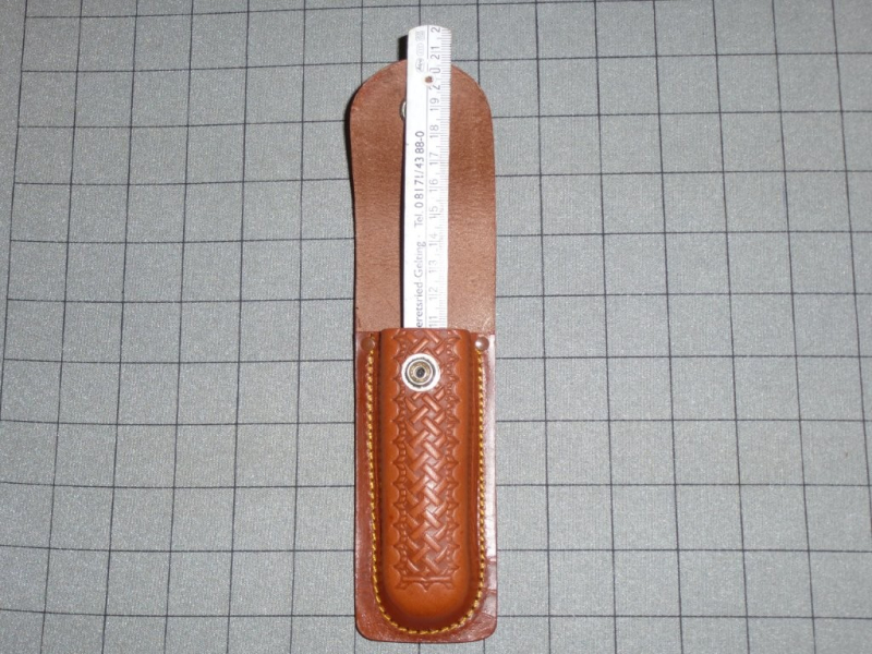 Leder-Etui für Taschenmesser – Bild 3