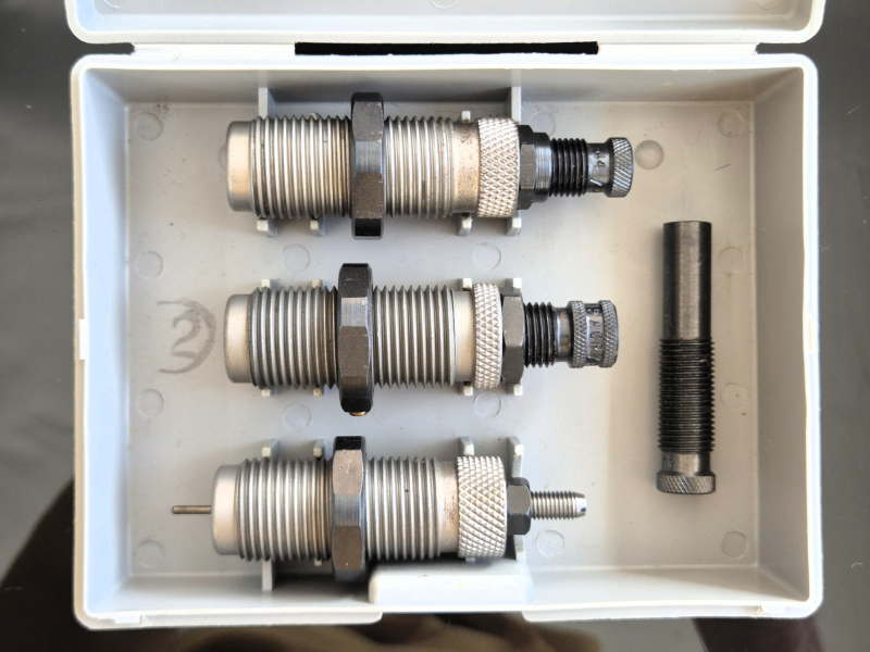 Matrizenset.45ACP, Geschosse, Hülsen, Zündhütchen – Bild 2