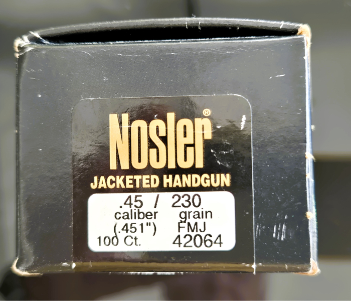 Matrizenset.45ACP, Geschosse, Hülsen, Zündhütchen – Bild 3