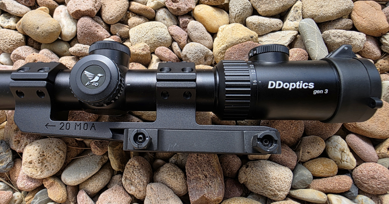 DDOptics Zielfernrohr mit Eratac Montage – Bild 4