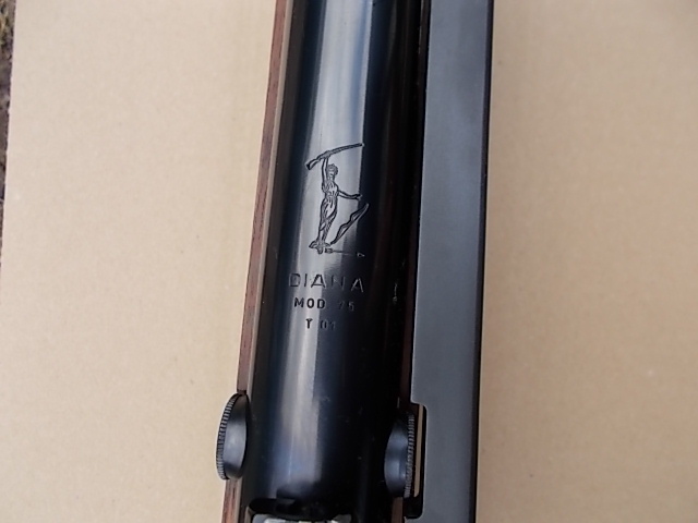 Achtung Sammler schönes Diana 75 T 01 Seitenspanner Match Luftgewehr mit F-Zeichen no 98 teile – Bild 3