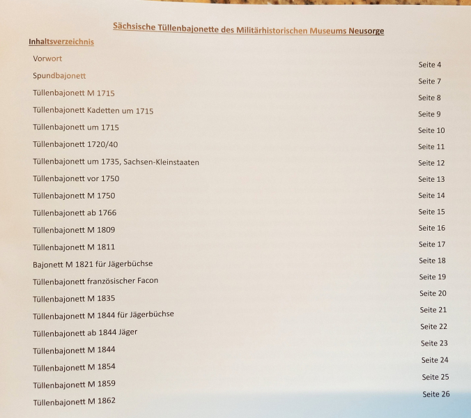 Sächsische Tüllenbajonette, Museumsheft – снимка 2
