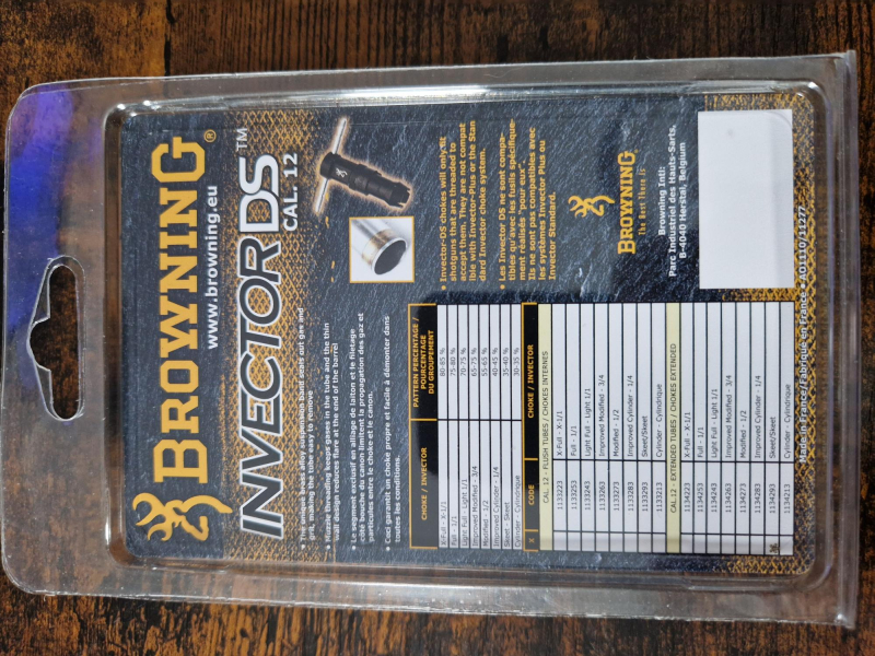 Browning Invector DS Choke Skeet Kaliber 12 für B725, B825, A5, B15 – Bild 2