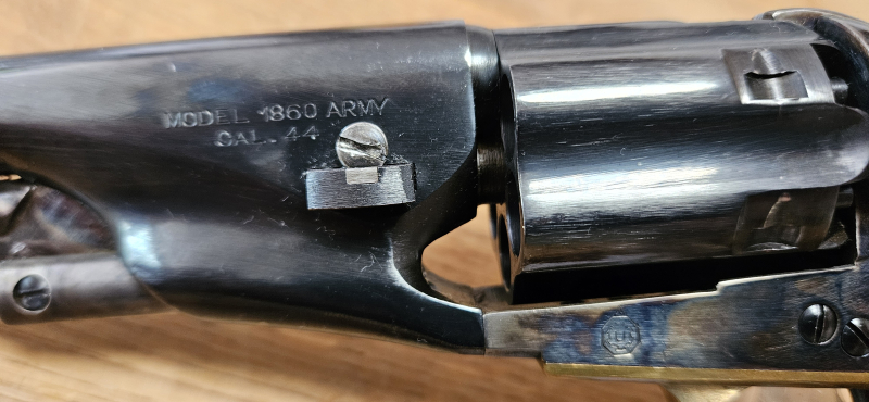 Uberti Mod. 1860 Army Kal. .44 mit Schaftverlängerung (Shoulder Stock) – Orion – Nr. 58688 – Bild 6