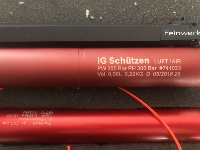 Feinwerkbau P34 – in Rot (selten) – Bild 3