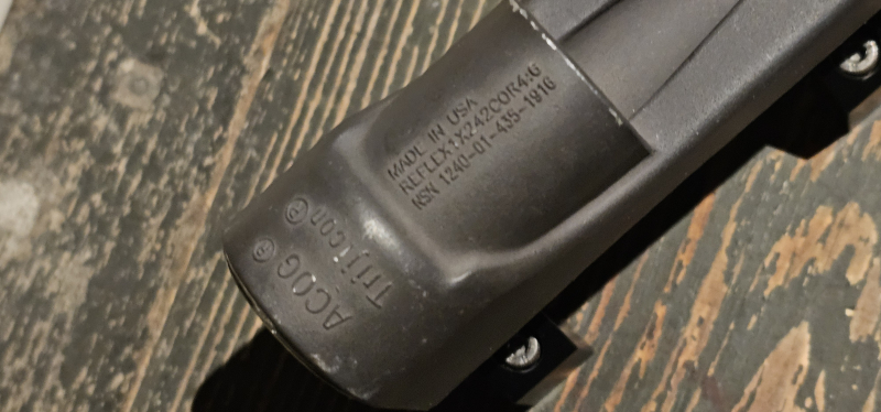 Trijicon reflex 1x24 MP5 G3 HK33 HK53 H&K montage – Bild 3