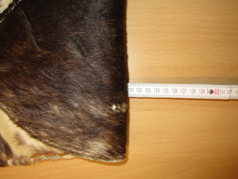 Gewehrhülle Leder/Fell 130 cm – Bild 5