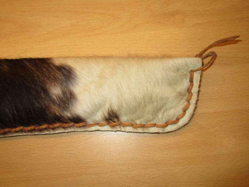 Gewehrhülle Leder/Fell 117 cm – stampa 6