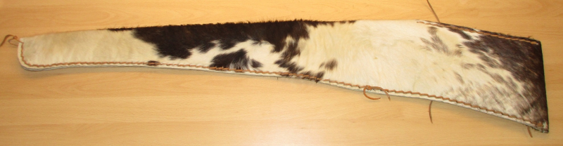 Gewehrhülle Leder/Fell 117 cm – stampa 2