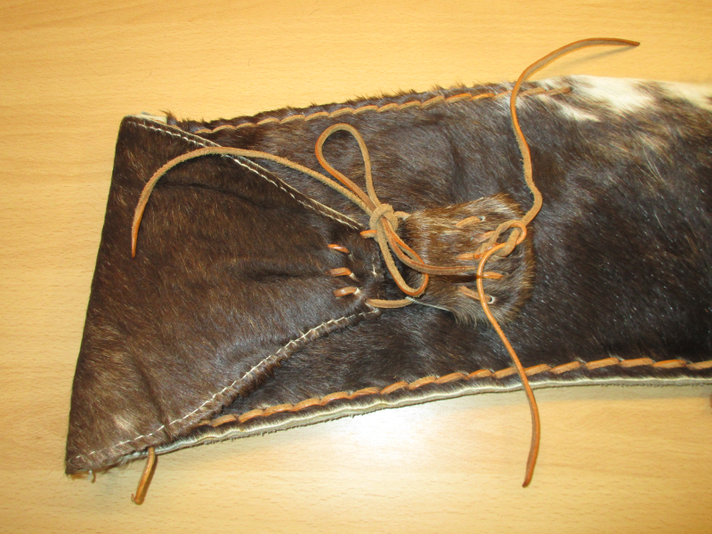 Gewehrhülle Leder/Fell 117 cm – stampa 4