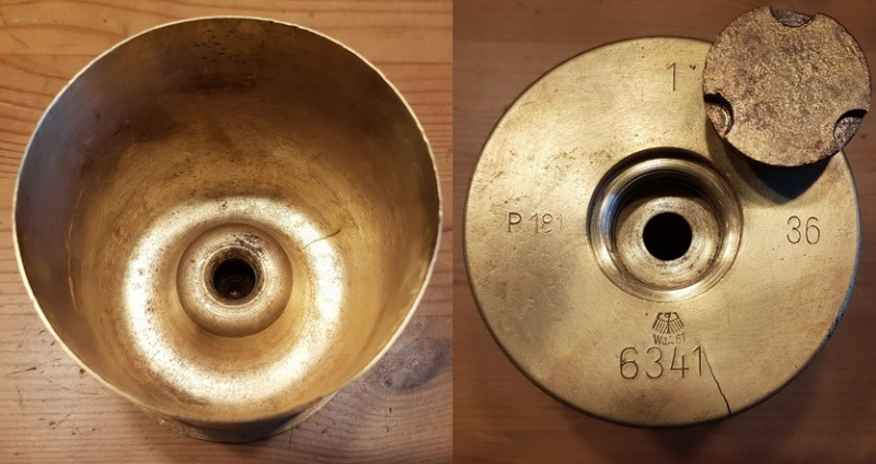 Hülse 7,5cm leichtes Infanterie Geschütz 18 2.WK – nuotrauka 2