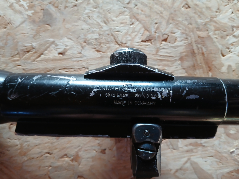 B.Nickel Marburg Supra 6x42 E/D/S Zielfernrohr – billede 3
