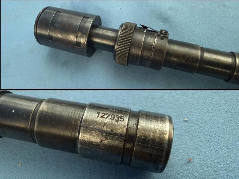 Zielfernrohr ZF40 / ZF41 original WW2 für K98 Wehrmacht No MG42 MP38 MP44 – Bild 2