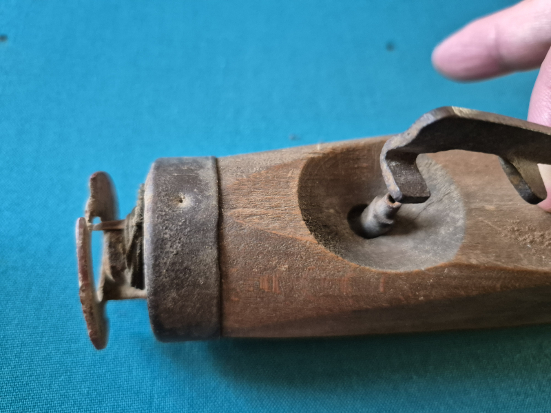 Rarität. Seltene Falle mit Perkusionszündung – billede 2