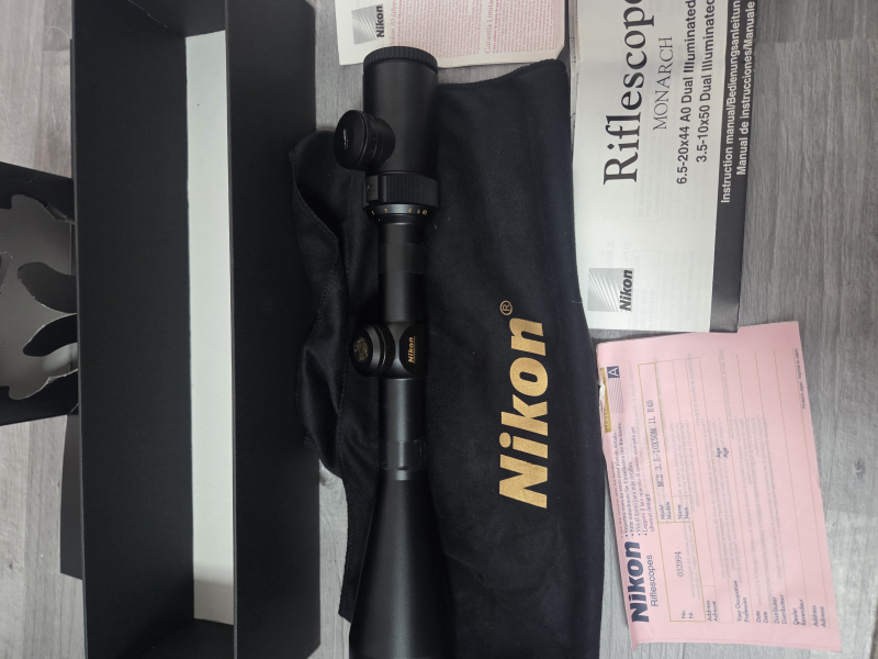 Nikon Monarch 3,5-10x50 Leuchtpunkt Zielfernrohr – slika 2