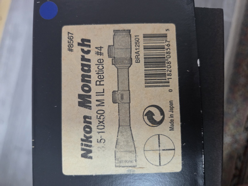 Nikon Monarch 3,5-10x50 Leuchtpunkt Zielfernrohr – slika 3
