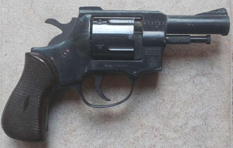 SRS Schreckschussrevolver, Arminius Weihrauch HW1G,Baujahr 74, PTB 89-69 – immagine 2
