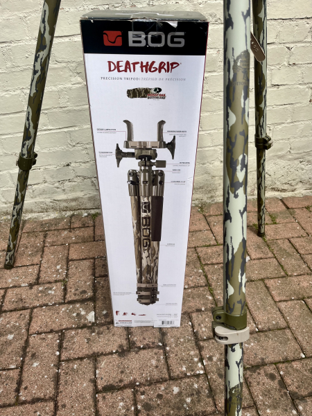 ++ Schiess Dreibein BOG DeathGrip Mossy Oak Bottomland ++ – Bild 2