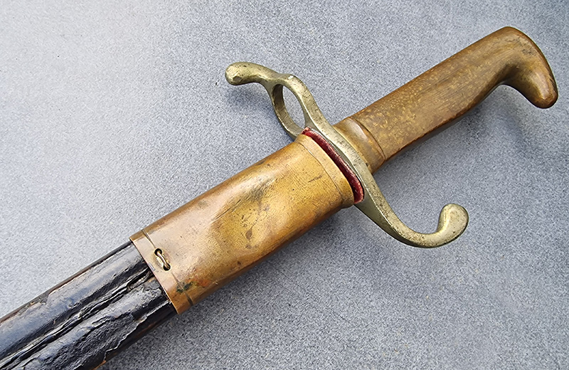 Deutsches Infanterie-Seitengewehr M1871 (S71) – Extrawaffe / Ausgehbajonett, W.K. & C. Solingen – pilt 3