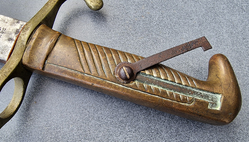 Deutsches Infanterie-Seitengewehr M1871 (S71) – Extrawaffe / Ausgehbajonett, W.K. & C. Solingen – pilt 6
