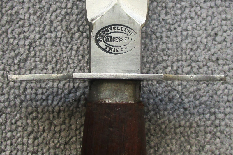 Grabendolch Kampfmesser Mod. 1916 Frankreich Le Vengeur Stiefelmesser Infanteriemesser 1WK Couteller – Bild 3
