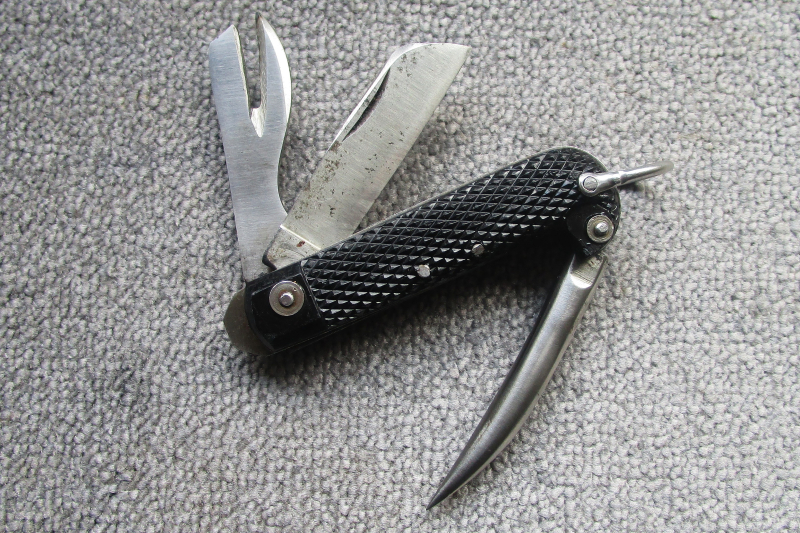 Original Britische Armee Sheffield Clasp Knife Jack Knife Mod.1942 Hersteller W&S.B 1945 Taschenmess – Bild 2