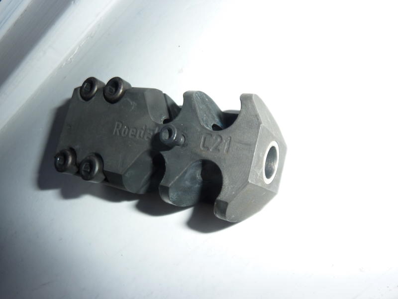 Roedale Mündungsbremse C21 Edelstahl – Klemmbremse für Ø 20,8–21,2 mm – stampa 3