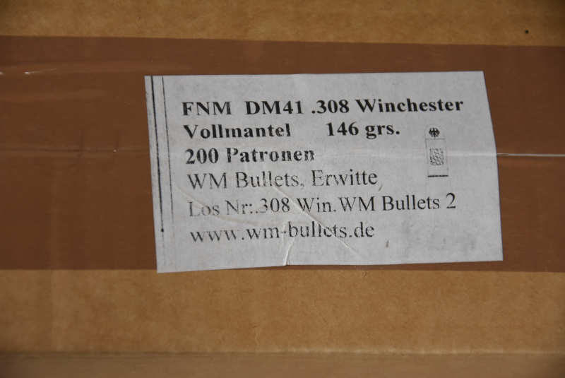 Munition .308 WIN FNM DM41 200Schuss – Bild 2
